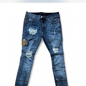 Jeans with Embroidery